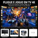 Game Stick Pro 4K 64GB | Mais de 20.000 Jogos Retrô + 23 Emuladores