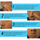 Expansor Nasal Anti-Ronco Para Respiração Silencioso e Confortável e Congestão